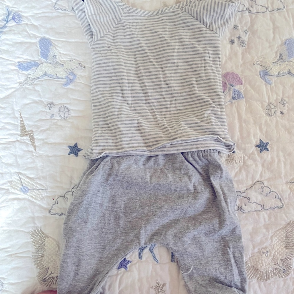 Baby, two piece, Gryffindor outfit, top and pants